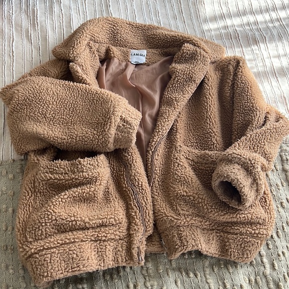 I AM GIA teddy coat - Picture 1 of 3